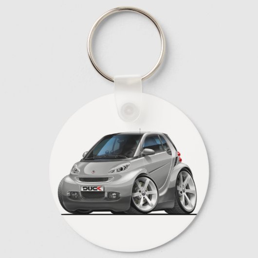 Porte-clés Smart Silver Car (Recto)