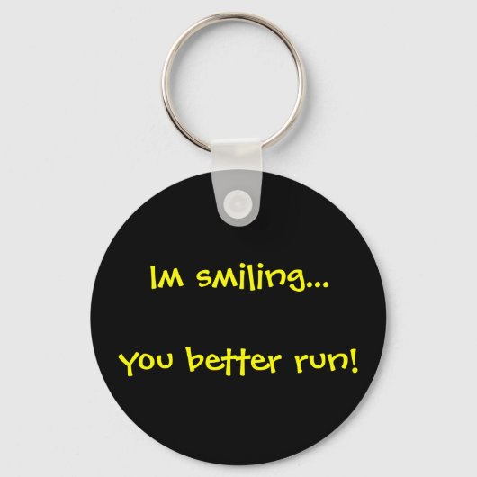 Porte-clés Smile and Run Porte - clé (Recto)