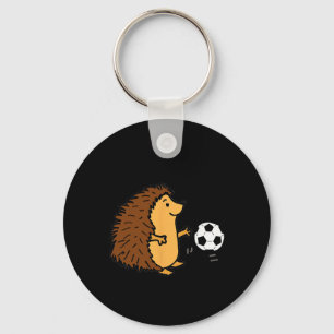 Porte-clés Smileteessports Hérisson Mignon Jouant Au Football