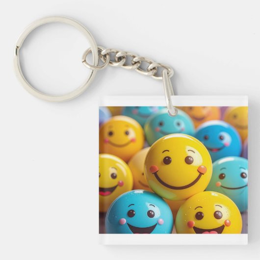 Porte-clés smileys (Devant)