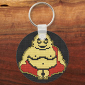 Porte-clés Smiling Buddha (Recto)