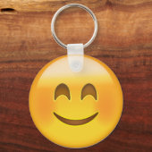 Porte-clés Smiling Face With Smiling Eyes Emoji (Recto)