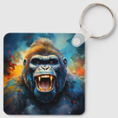 Porte-clés Smiling gorilla (Dos)
