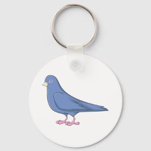 Porte-clés Smiling Pigeon