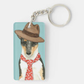 Porte-clés Smooth Collie Papa (Dos)