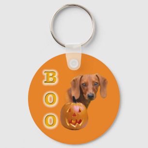 Porte-clés Smooth Dachshund Boo Porte - clé