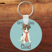 Porte-clés Smooth Fox Terrier Papa (Recto)