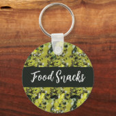 Porte-clés Snacks indiens Dhokla Petit déjeuner (Recto)