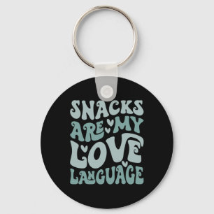 Porte-clés Snacks Is My Love Langue Saint Valentin Enfants Ga