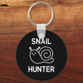 Porte-clés Snail Hunter, Funny, Jokes, Sarcastic (Recto)