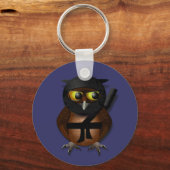 Porte-clés Sneaky Ninja Owl (Recto)