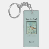 Porte-clés Snipe Shorebird Beach Location de vacances (Devant gauche)