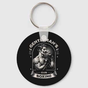 Porte-clés #snirt Gentleman's Club de Boxe Rétro Avec Boîte M