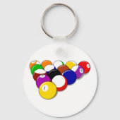 Porte-clés Snooker Balls Porte - clé (Verso)
