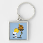 Porte-clés Snoopy & Bois Nid Avec Jack O'Lantern (Devant)