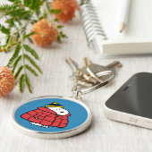 Porte-clés Snoopy Winter in Puffer Coat Keychain (Côté)