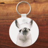 Porte-clés Snooty Snobby Llama personnalisé (Recto)