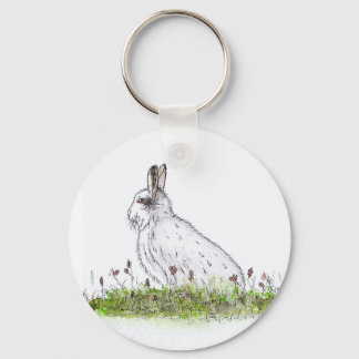 Porte-clés Snow Hare