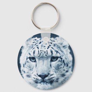 Porte-clés Snow Leopard hiver Neige Wildcat Nature