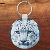 Porte-clés Snow Leopard hiver Neige Wildcat Nature (Recto)
