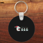 Porte-clés Snow Man Xmas Tee Snowman Gamer  (Recto)