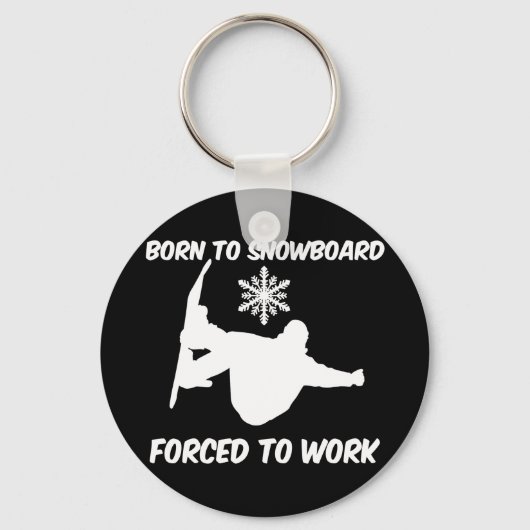 Porte-clés Snowboard (Recto)