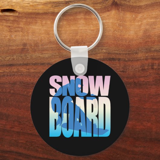 Porte-clés Snowboard3 (Recto)