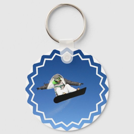 Porte-clés snowboard-1 (Recto)