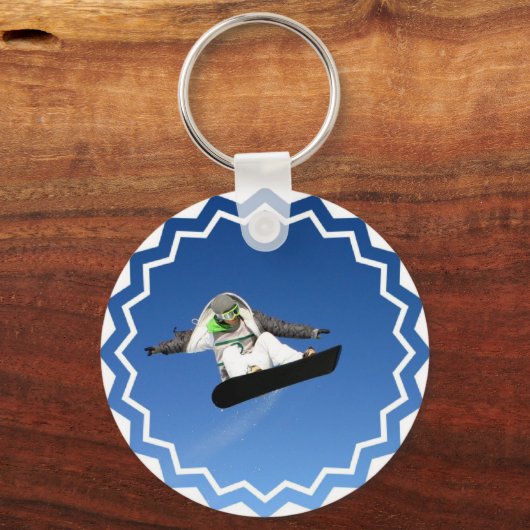 Porte-clés snowboard-1 (Recto)