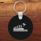 Porte-clés Snowboard Freestyle Snowboarders I Snowboard Ev (Recto)