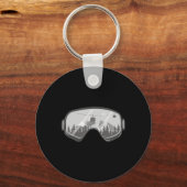 Porte-clés Snowboard Goggings Snowboard Snow Winter Snowboa (Recto)