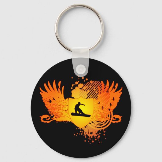 Porte-clés snowboard. hi-fi. v.2 (Recto)