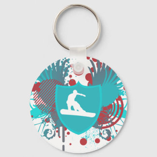 Porte-clés snowboard. hi-fi. v.3