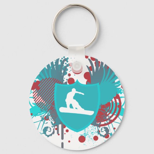 Porte-clés snowboard. hi-fi. v.3 (Recto)