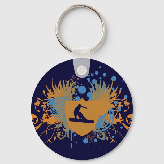 Porte-clés snowboard. hi-fi. v.3 (Recto)