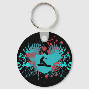 Porte-clés snowboard. hi-fi. v.3