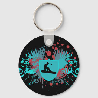 Porte-clés snowboard. hi-fi. v.3