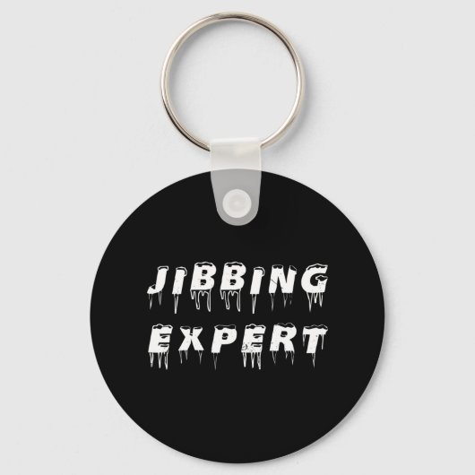 Porte-clés Snowboard Jibing Expert Snowboard (Recto)