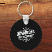 Porte-clés Snowboard My Froid Hob (Recto)