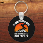 Porte-clés Snowboard Papa Mais Glacière Snowboard Papa Snowbo (Recto)