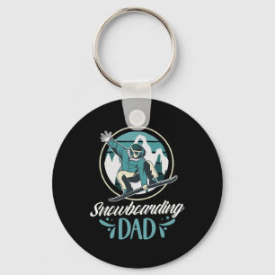Porte-clés Snowboard Papa Snowboard Père Snowboard Dadd