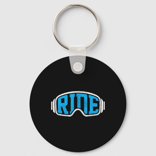 Porte-clés Snowboard Ski Ride VTT Ski Snowboard Snowboard (Recto)