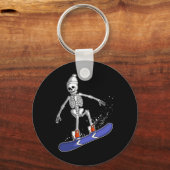 Porte-clés Snowboard Ski Ski Snowboard Snowboard (Recto)