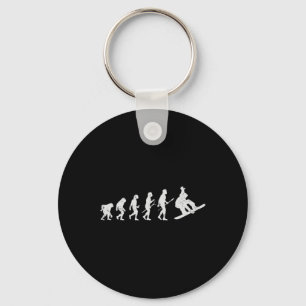 Porte-clés Snowboard Ski Snowboard Hiver Amusant Evolu