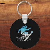 Porte-clés Snowboard Snowboard 10 (Recto)