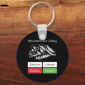Porte-clés Snowboard Snowboard Mobile Phone Display Mounta (Recto)