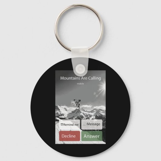 Porte-clés Snowboard Snowboard Mobile Phone Display Vinificat (Recto)