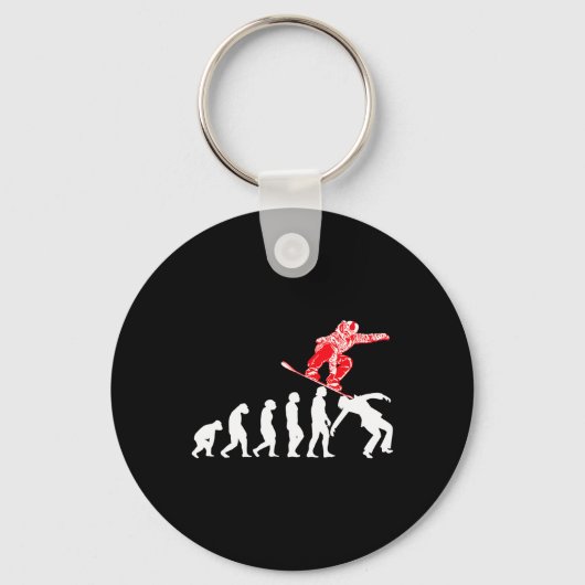 Porte-clés Snowboard Snowboard Snowboard (Recto)