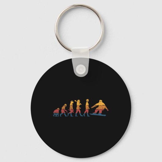 Porte-clés Snowboard Snowboard Snowboard 2 (Recto)