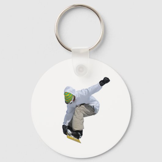 Porte-clés snowboardeur (Recto)